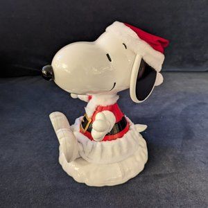 Snoopy Christmas Tree Topper, New (never used) with box